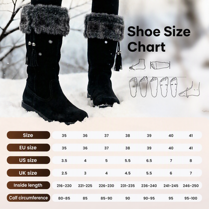 🌸Hot Sale 50% OFF 👢 Women's Warm Anti-Slip Wear-Resistant Mid-Calf Boots