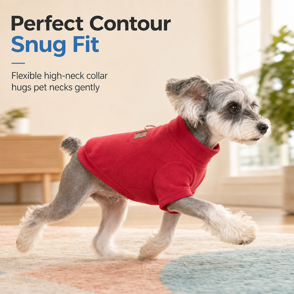 Winter Warm Lined Pet Coat for Dogs and Cats