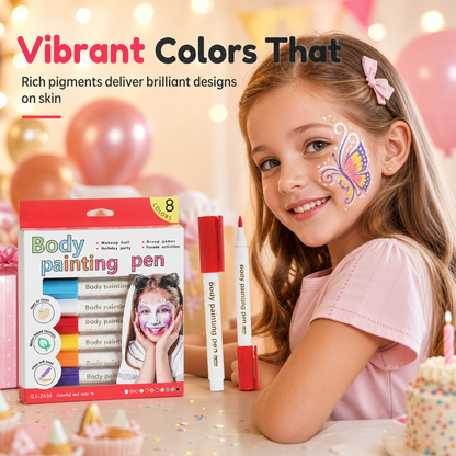 Washable Face & Body Paint Pens