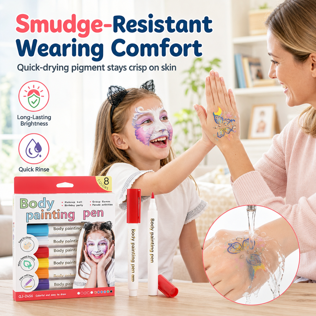 Washable Face & Body Paint Pens