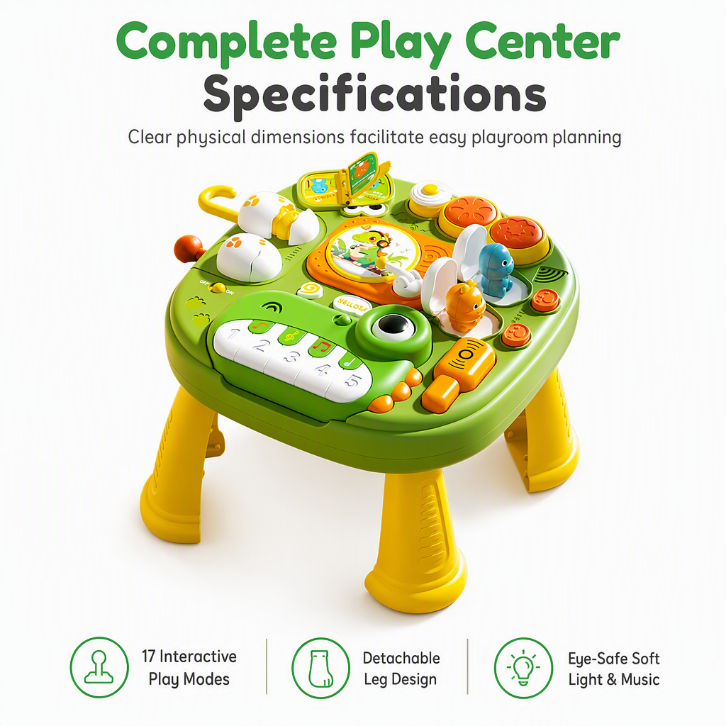 🦖 50% OFF! 🧒 Dinosaur activity table – Educational & early learning for toddlers ✨