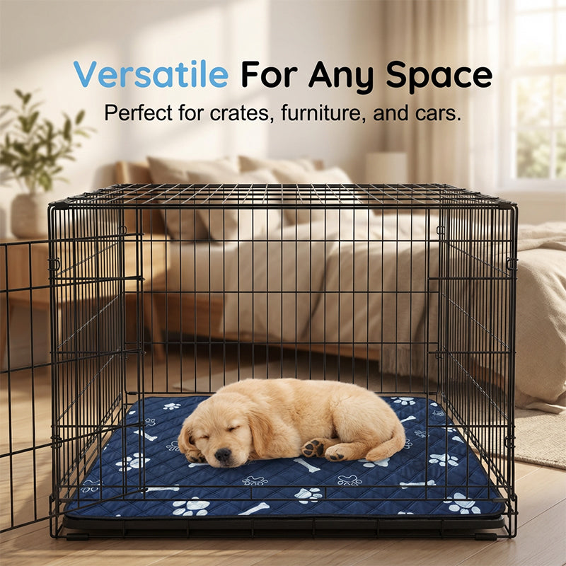🐶4-layer, leak-proof dog pee pad – washable and reusable💧