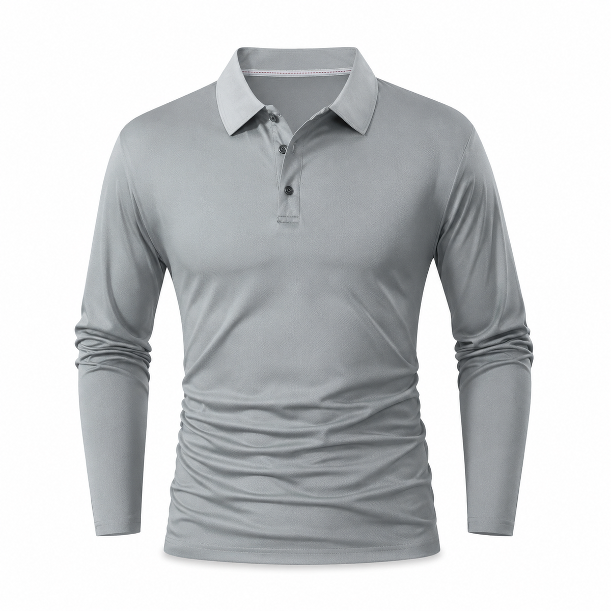 Hot Sale 50% OFF🔥Long Sleeve Collared Tee – Smart Casual, Everyday Comfort