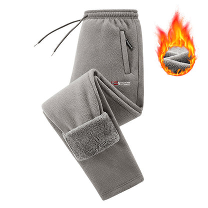 🔥💨Unisex Thickened Warm Fleece Pants