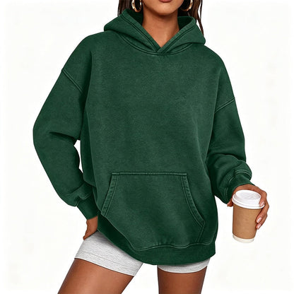 🔥Unisex Casual Oversized Acid Wash Hoodie