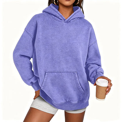 🔥Unisex Casual Oversized Acid Wash Hoodie