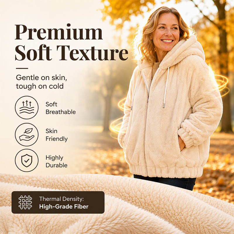 Women's Winter Cozy Hooded Jacket