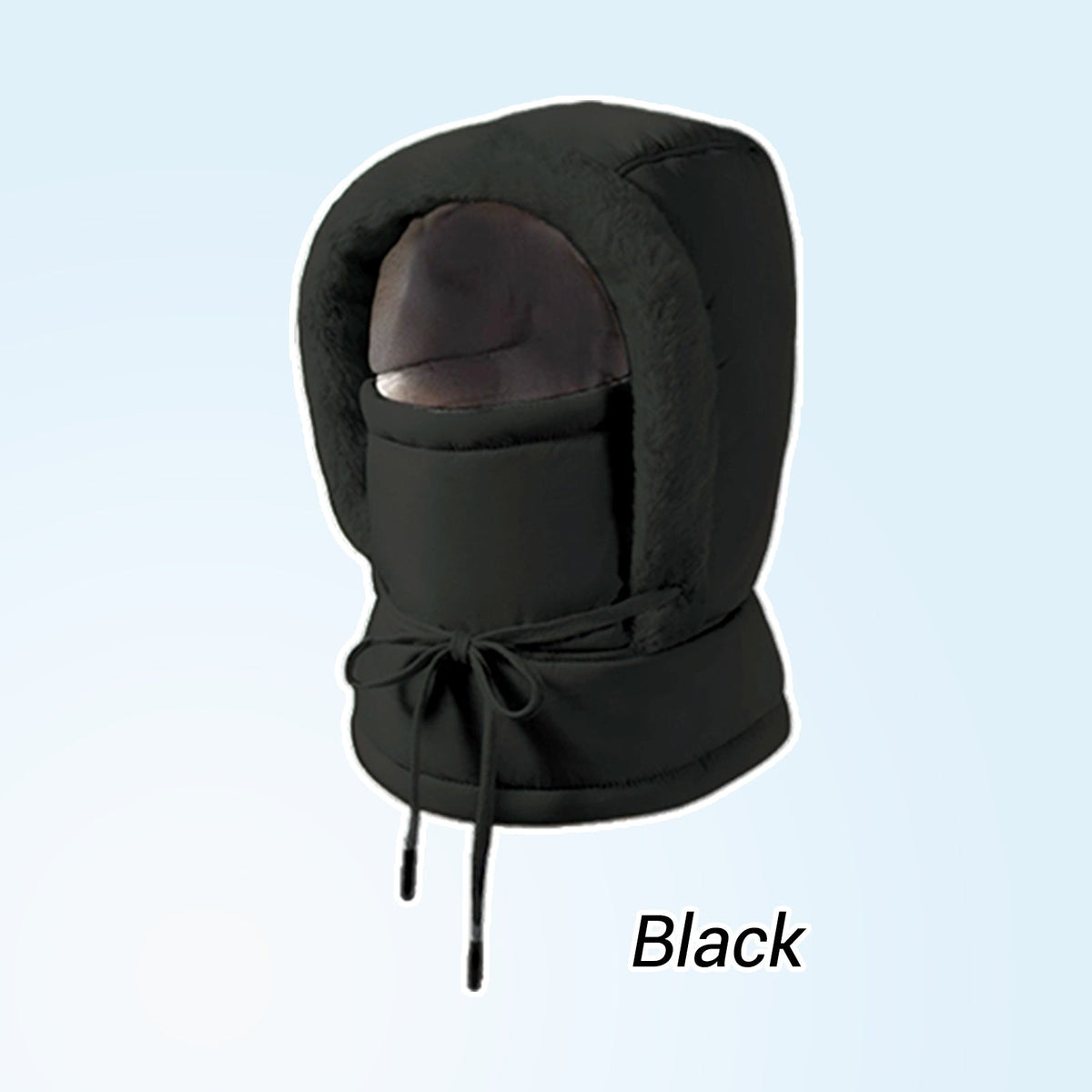 ❄️ 50% OFF | Plush-Lined 3-in-1 Winter Balaclava – Hood, Face Cover & Neck Warmer