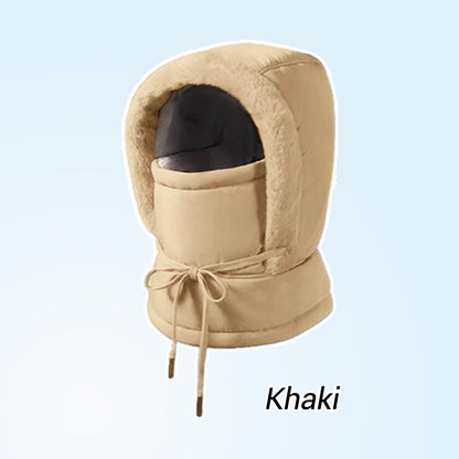 ❄️ 50% OFF | Plush-Lined 3-in-1 Winter Balaclava – Hood, Face Cover & Neck Warmer