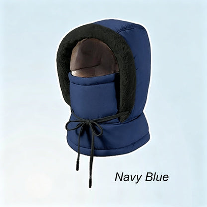 ❄️ 50% OFF | Plush-Lined 3-in-1 Winter Balaclava – Hood, Face Cover & Neck Warmer