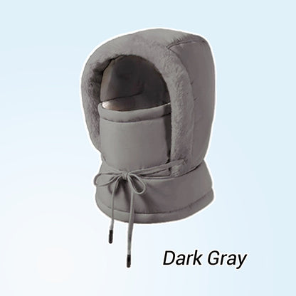 ❄️ 50% OFF | Plush-Lined 3-in-1 Winter Balaclava – Hood, Face Cover & Neck Warmer